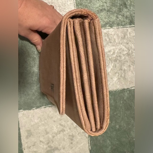 New Roxy Mauve Clutch / Wristlet / Crossbody Purse - Picture 14 of 15